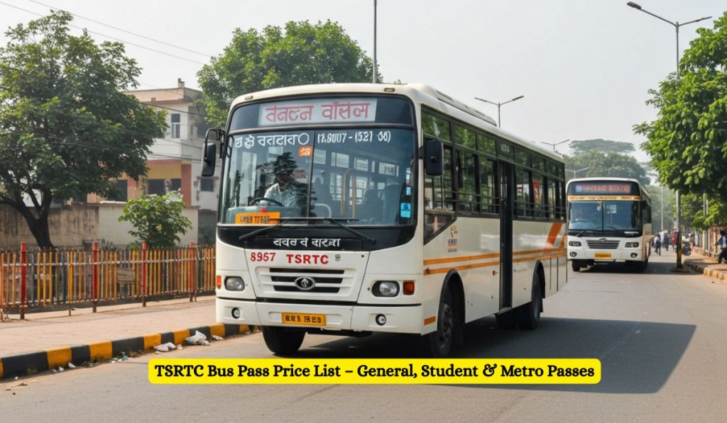 TSRTC Bus Pass Price