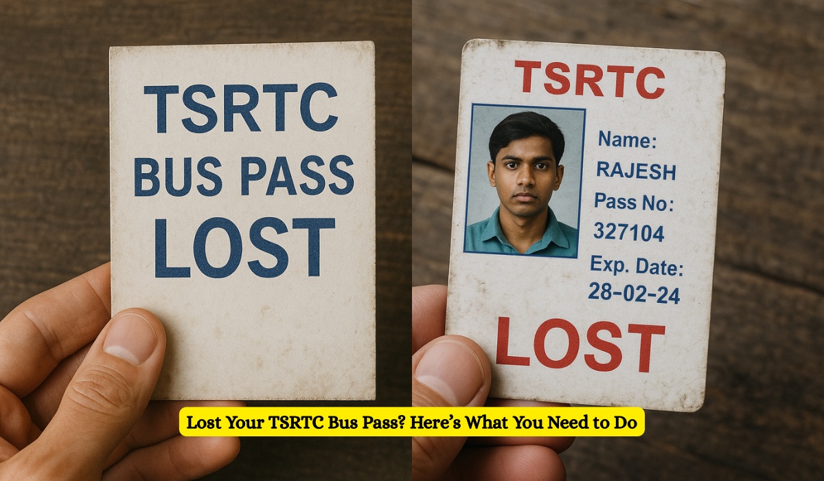 Lost Your TSRTC Bus Pass Heres What You Need to Do