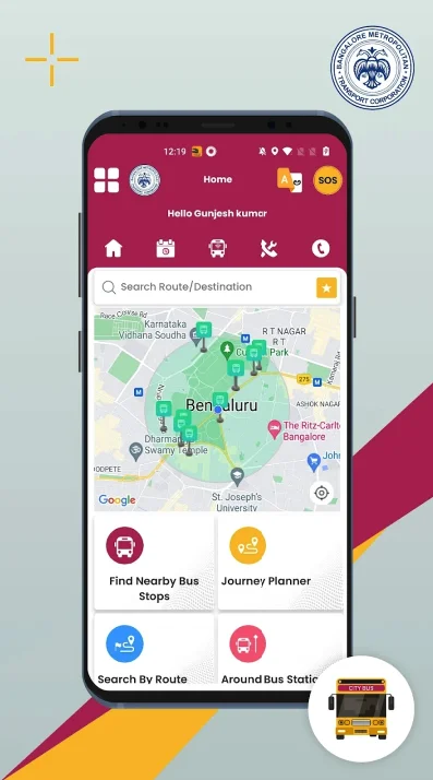 BMTC Mobile App