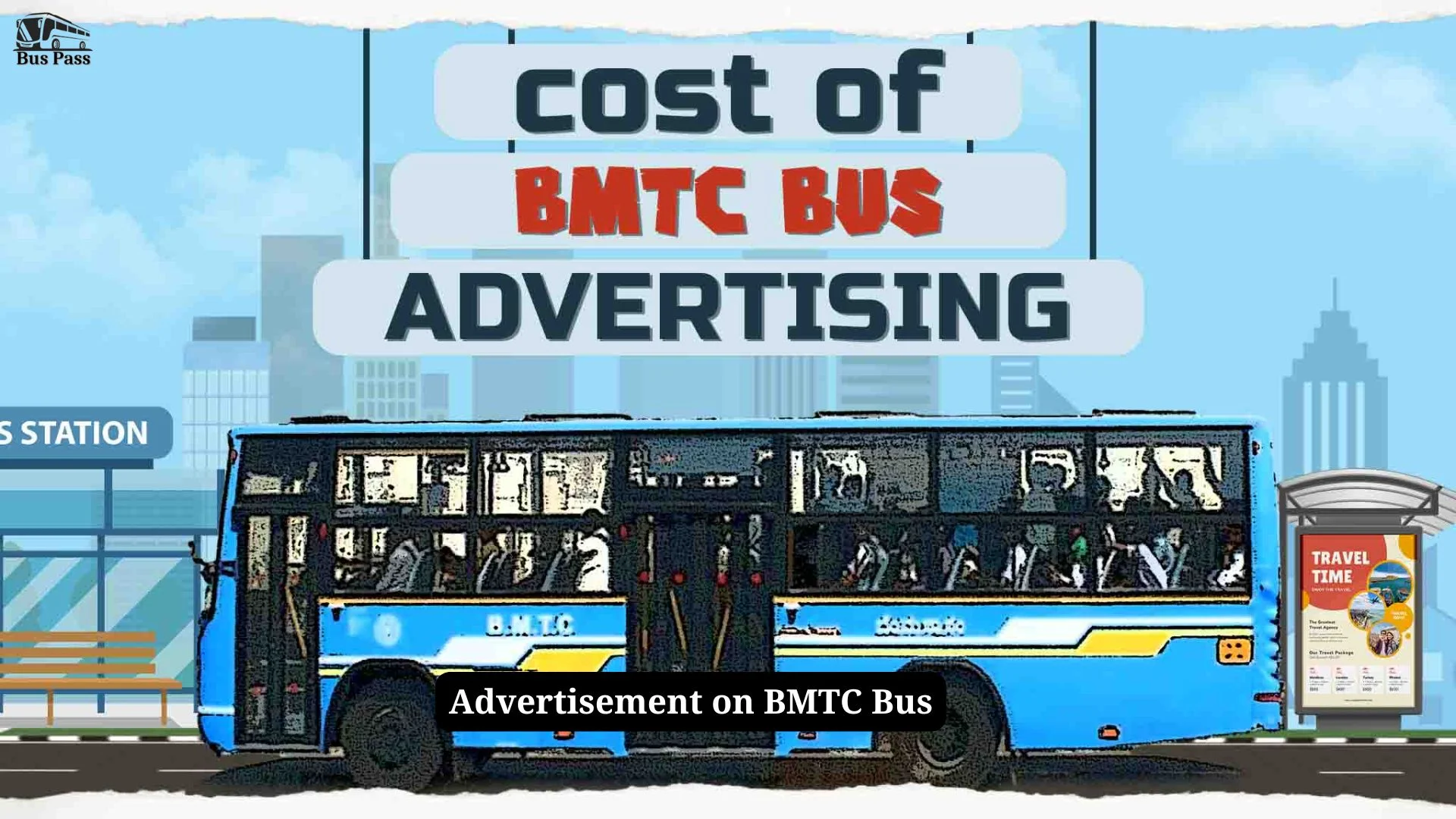 Advertisement on BMTC bus