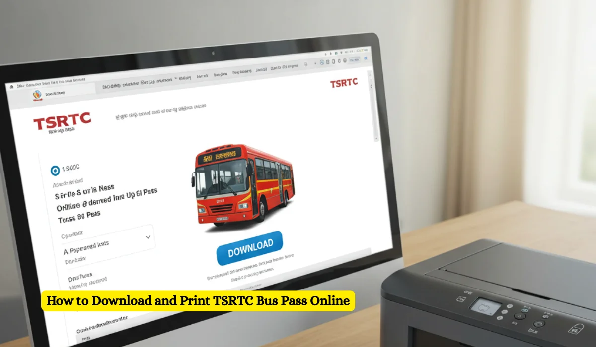How to Download and Print TSRTC Bus Pass Online 2 2